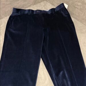 NWT Tommy Hilfiger Men's Velvet Pants in Navy